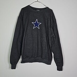 Champion medium gray long sleeve sweater